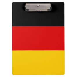 Portapapeles patriótico con bandera de Alemania