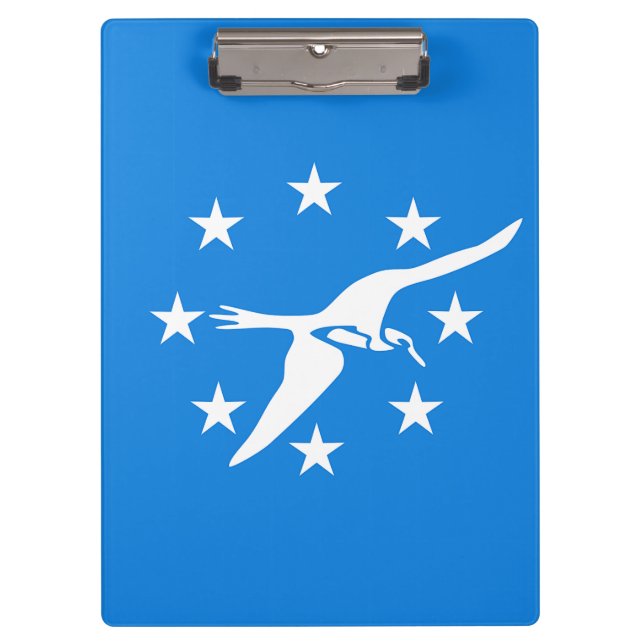 Portapapeles patriótico con bandera de Corpus Chri (Anverso)