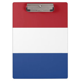 Portapapeles patriótico con bandera de los Países