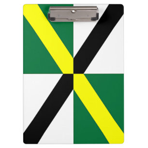 Portapapeles patriótico con bandera de Monterrey,