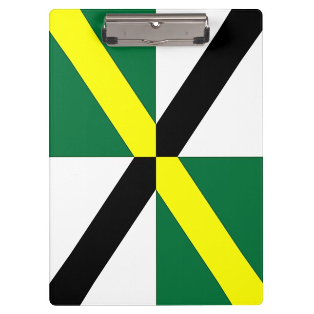 Portapapeles patriótico con bandera de Monterrey,  (Anverso)