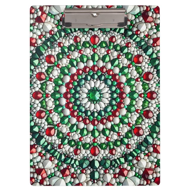 Portapapeles patriótico con colores italianos (Anverso)