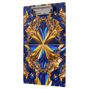 Portapapeles patriótico con colores suecos