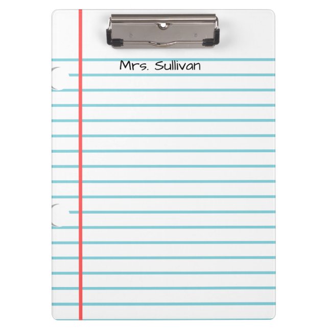 Portapapeles personalizado (Anverso)