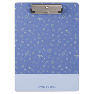 Portapapeles personalizado con dibujo espacial ado