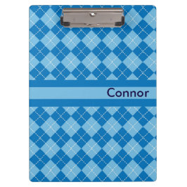 Portapapeles personalizado con pantalla azul claro