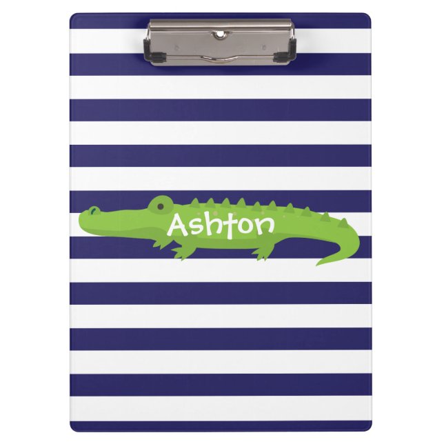 Portapapeles personalizado de bandas de rugby Alli (Anverso)