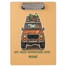 Portapapeles personalizado de carpincho camping to