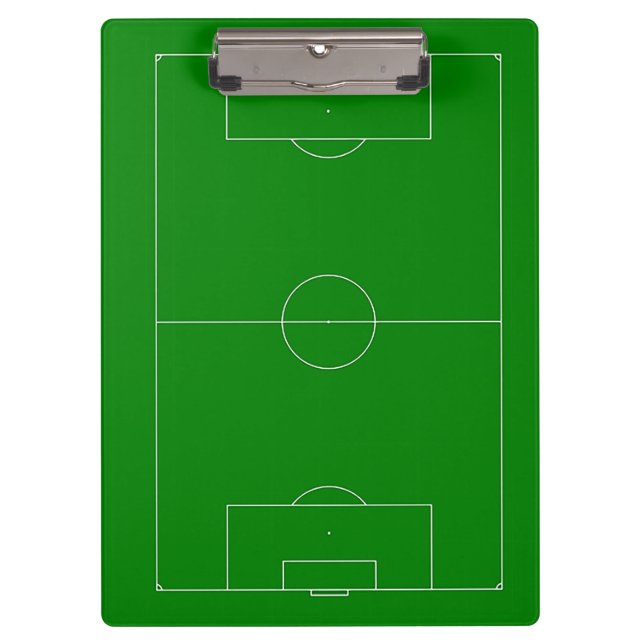 Portapapeles personalizado de fútbol (Anverso)