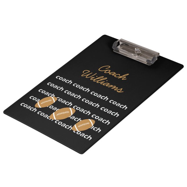 Portapapeles personalizado del entrenador de fútbo (Angular)