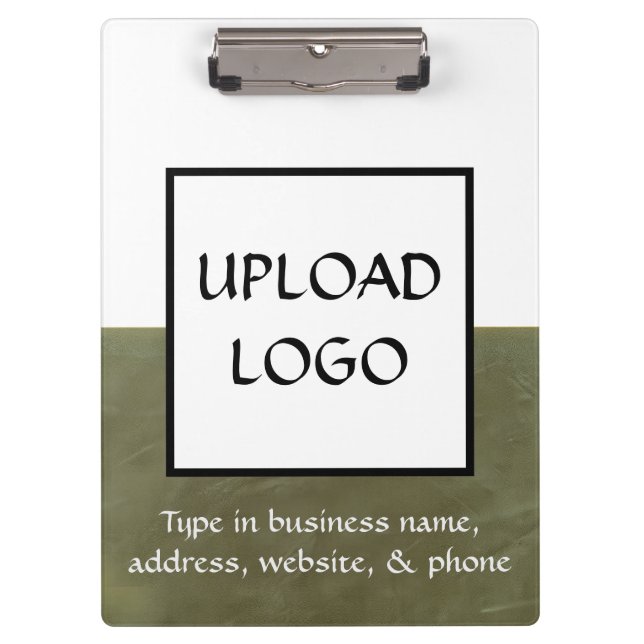 Portapapeles personalizado para contratistas con l (Anverso)