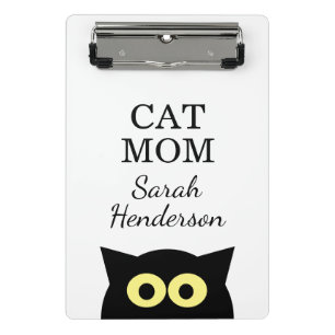 Portapapeles personalizado para mamá de gato con a