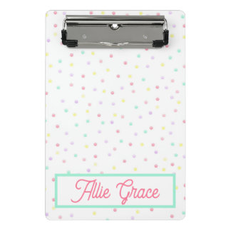 Portapapeles personalizado - Polkadots