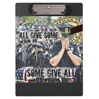 Portapapeles policial