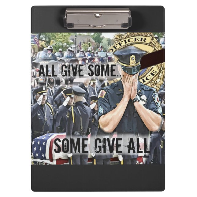 Portapapeles policial (Anverso)