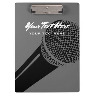 Portapapeles profesional para podcasting y vloggin
