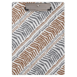 Portapapeles rayado tribal boho