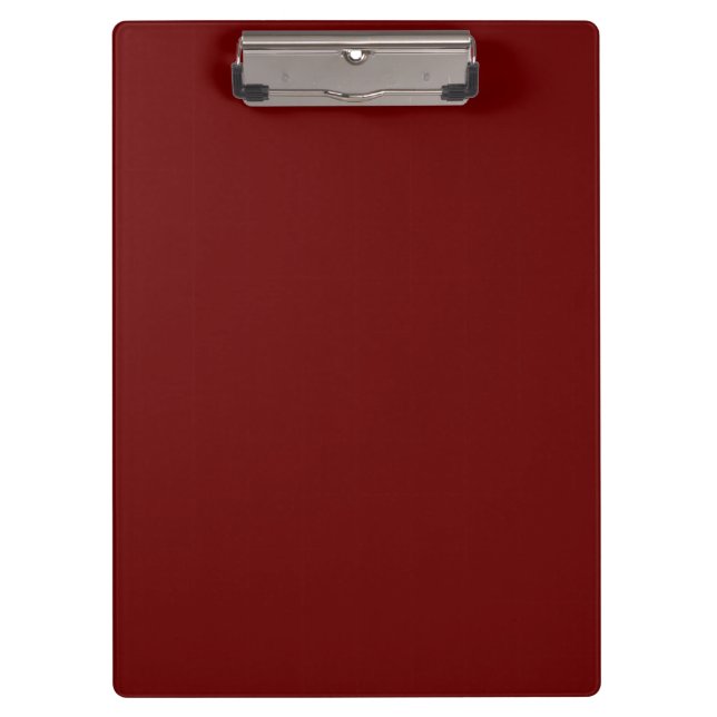 Portapapeles rojo de sangre (Anverso)
