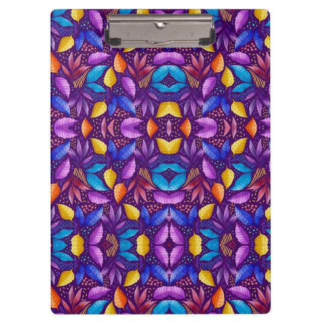 Portapapeles vibrante con un simétrico (Anverso)