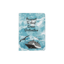 Portapasaportes personalizado para destino de cruc