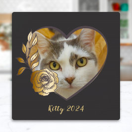 Portarretratos con Marco de Corazón con Base