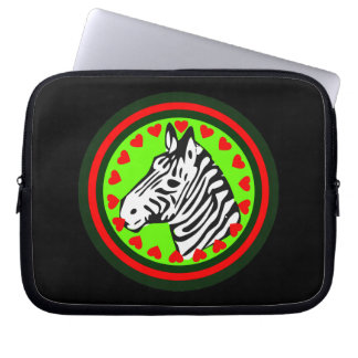 Portátil ☞♥Amor Zebra Chic& Fabuloso Funda para Portátil♥☜