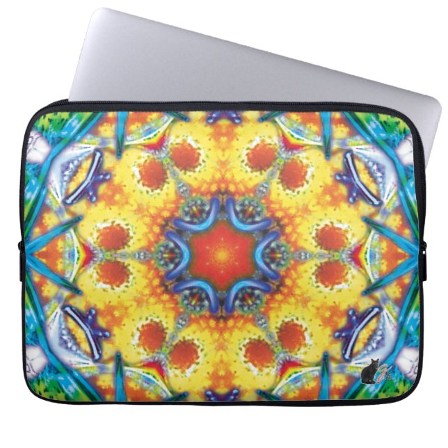 Portátil BannaPuddin Kaleidoscope Funda para Portátiles (Frente)
