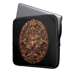 Portátil Calendario Maya-Azteca Sun Vieja Funda para Portát