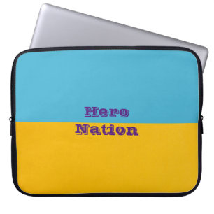Portátil Colores de Ucrania Funda para portátiles Neoprene 
