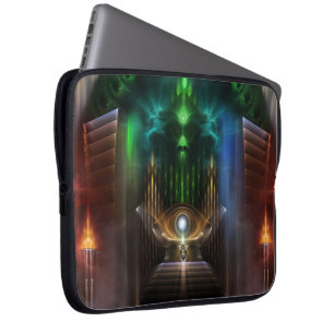 Portátil Contemplación de la funda de Oz Fractal Art para p