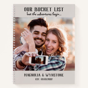 Portátil de cuaderno de notas de nuestra pareja co