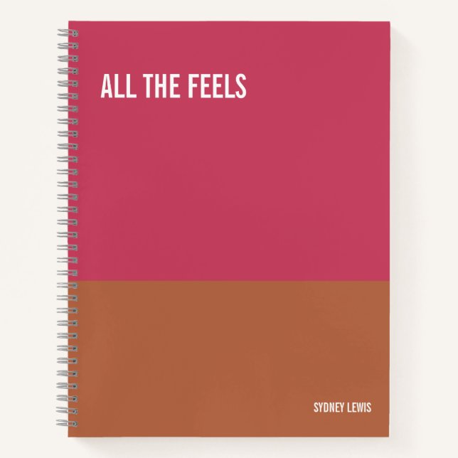 Portátil divertido, Diario de almohadilla de escri (Anverso)