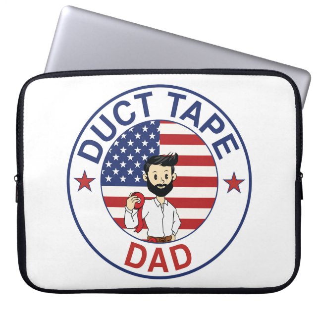 Portátil Duct Tape Dad - Funda para Laptop (Frente)