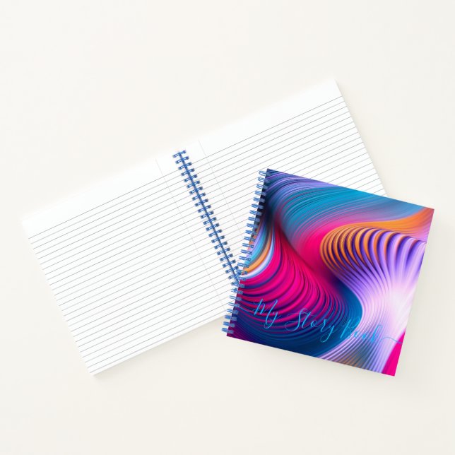 Portátil espiral personalizado - Mi libro de histo (Interior)