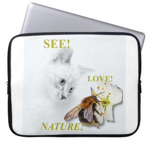 Portátil Funda de portátiles para el amante del gato