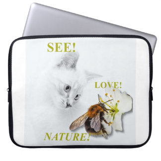 Portátil Funda de portátiles para el amante del gato