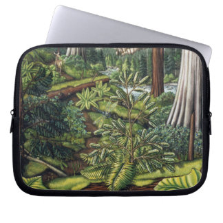Portátil Funda del bosque de mangas para portátiles de pais