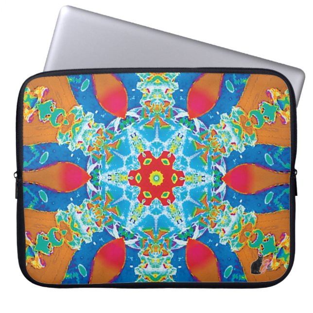 Portátil Funda Diatome Kaleidoscope para portátiles (Frente)