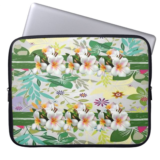 Portátil Funda Floral para Ipad (Frente)