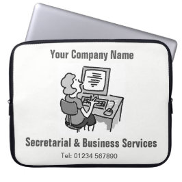 Portátil Funda para computadora de apoyo secretarial y come