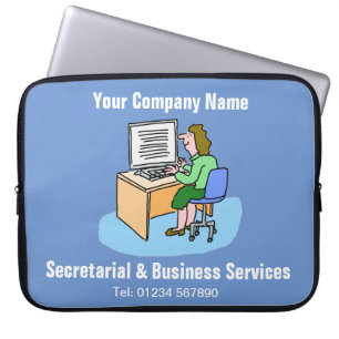 Portátil Funda para computadora de Servicios Secretariales 