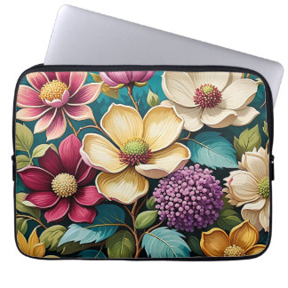 Portátil Funda para IPhone de Arte de Flor Vibrante y Hermo