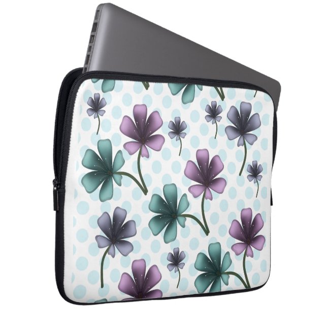 Portátil Funda para iPhone / iPad con estampado floral pers (Anverso derecho)