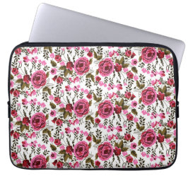 Portátil Funda para Laptop 13" | Neopreno | Floral | Elegan