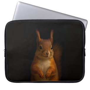 Portátil Funda para Laptop Black 4 Luxe, Ardilla Roja