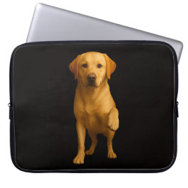 Portátil Funda para Laptop Black 4 Luxe, Labrador Tierno