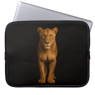 Portátil Funda para Laptop Black 4 Luxe, Noble Lioness