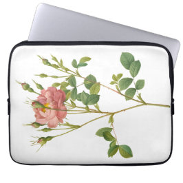 Portátil Funda para Laptop Botánica Rosa Capullo Rosa Elega