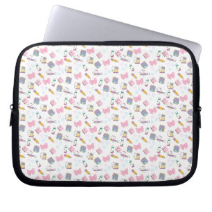Portátil Funda para laptop de gatos lindos Kawaii y papeler
