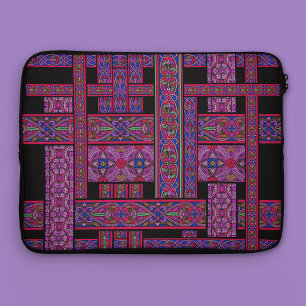 Portátil Funda para Laptop de Vidrio Pintado Violeta Aurora